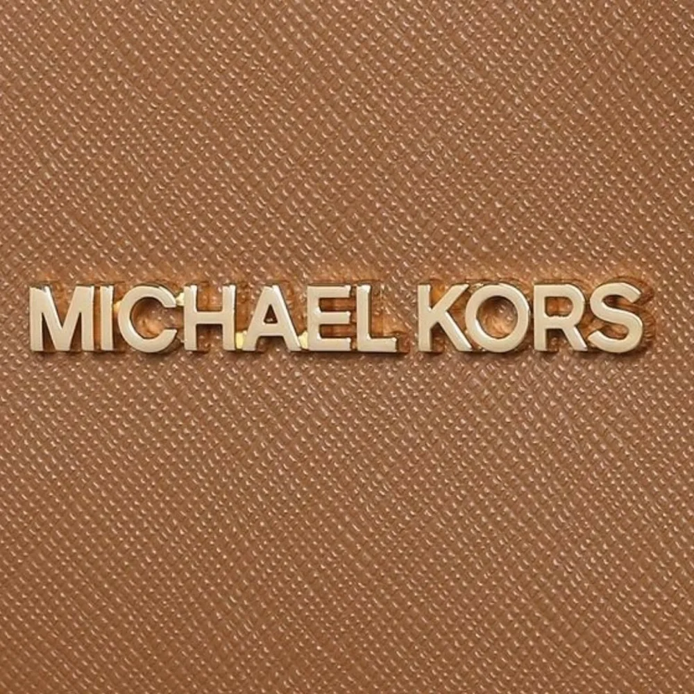 MICHAEL KORS Charlotte Large Leather Top-Zip Tote - Picture 13 of 16